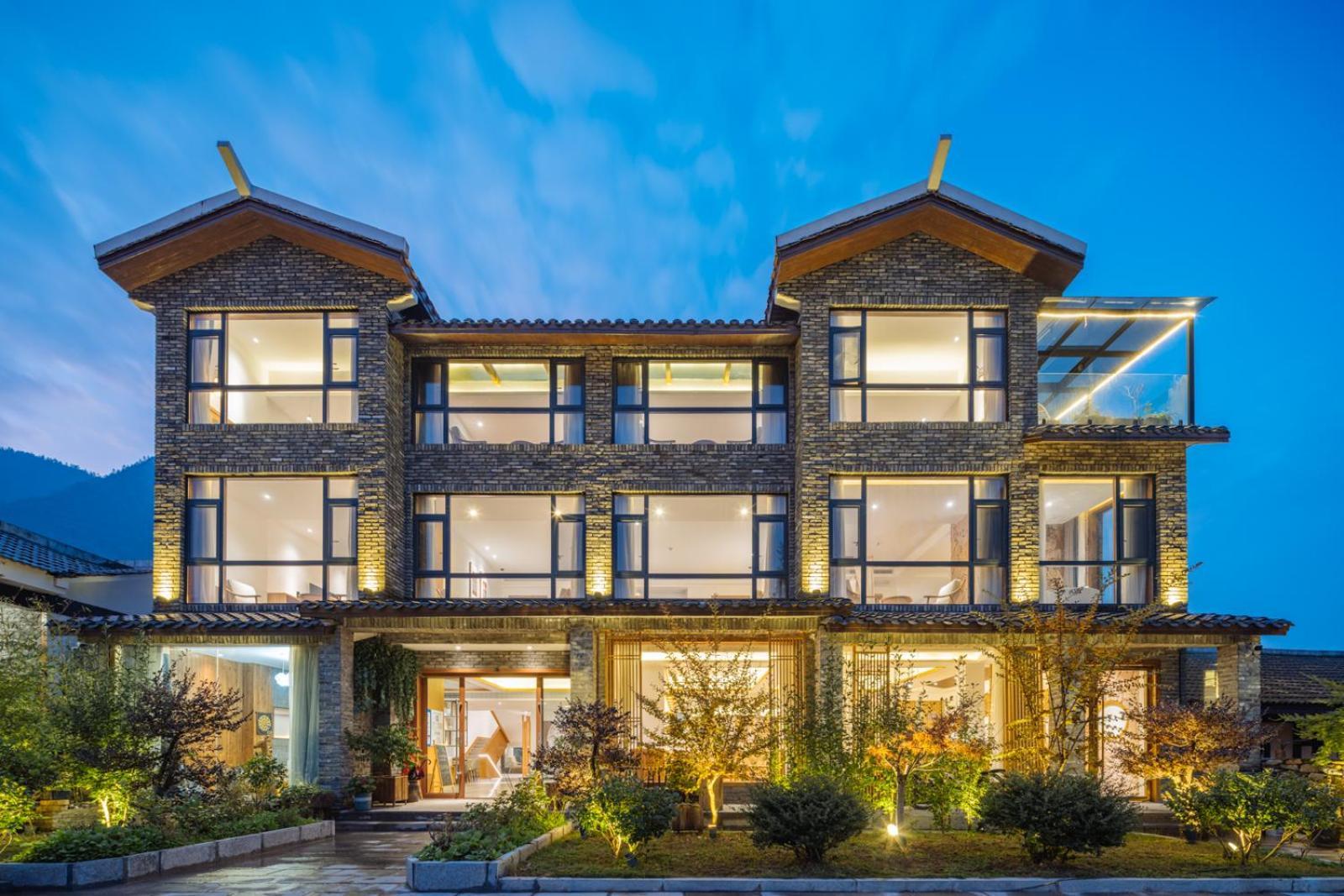 ז'אנגג'יאג'י Hilltop House Resort מראה חיצוני תמונה